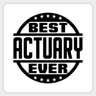 Best Actuary Ever Sticker